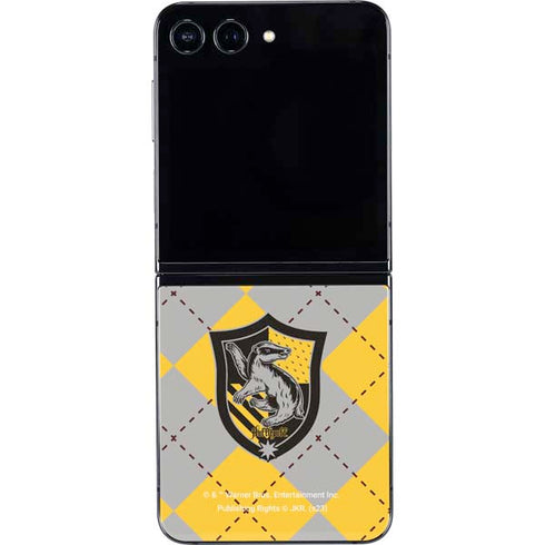 Wizarding World Harry Potter Hufflepuff Crest Galaxy Z Flip5 5G Skin